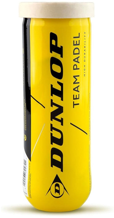 Dunlop - Team Padel - Padelbälle - 3 Kappen - Gelb
