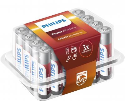 Philips Power Alkaline AAA lr03 Mini Penlite Blisterbox 24 101024