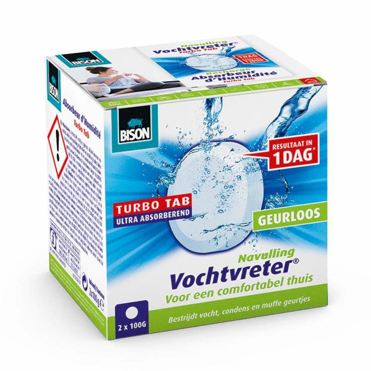 Bison Feuchtigkeitsabsorber Turbo Tab neutral