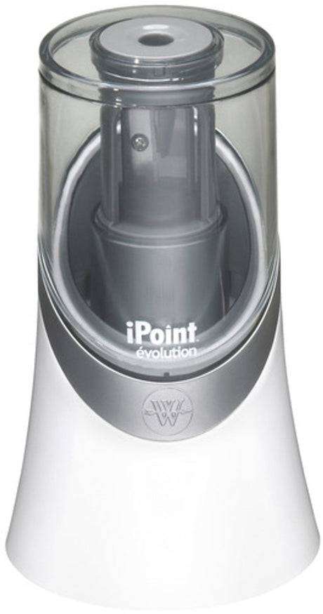 Westcott puntenslijper - ipoint evolution - elektrisch - exclusief batterijen - wit - ac-e55031