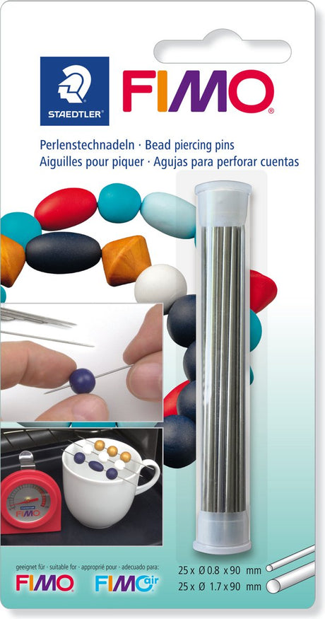 Fimo-Perforiernadeln – 50 Perlennadeln
