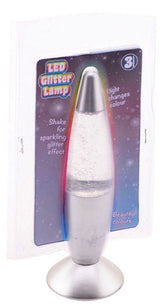 Johntoy Lavalampe glitzert mit Licht