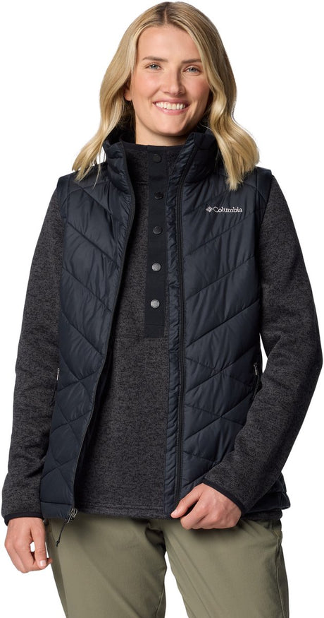 Columbia heavenly™ II Weste Damen Outdoor-Körperwärmer – Schwarz