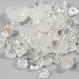 Creativ Company Kristallperlen, klarer Quarz, D 7-12 mm, Lochgröße 1 mm, ca. 63 Stück, transparente Farben, 63 Stück 1 Box