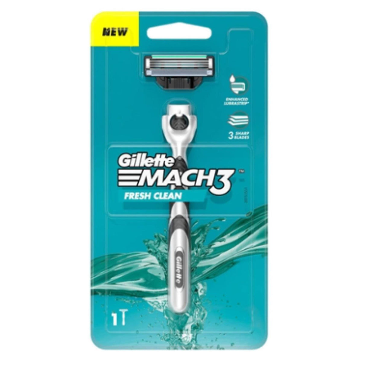 Gillette Mach3 Rasierer frisch und sauber