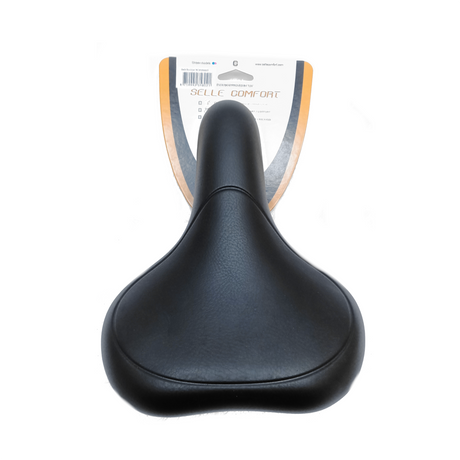 Selle Komfort Sattel E-Bike Black, ohne Schlinge