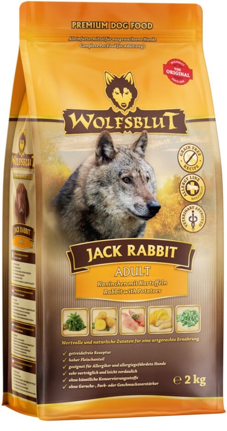 Wolfsblut Hundefutter Adult Jack Rabbit 2 kg