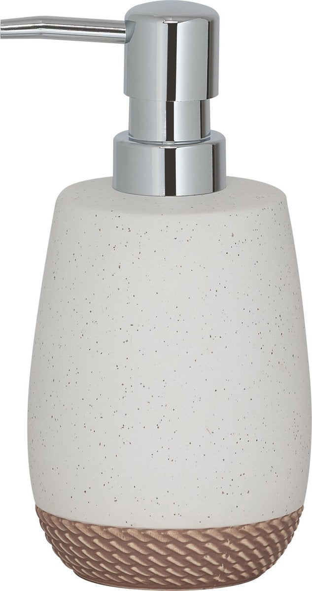 Sealskin braid - zeepdispenser - 400 ml vrijstaand - zand