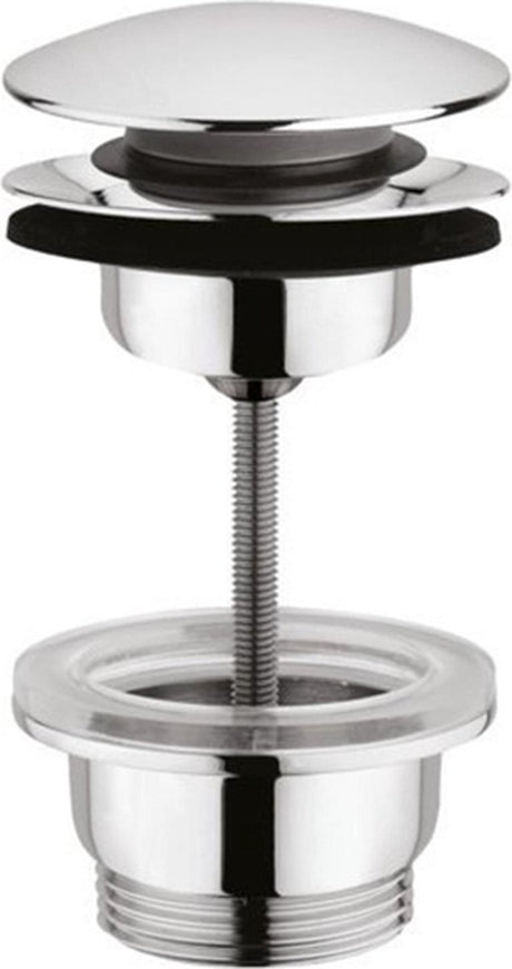 Plieger roma afvoerplug - 2 in 1 design - 1 1 4 - chroom