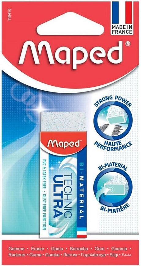 Maped Office Maped Radiergummi Technic Ultra | weiß | Blister mit 1 Stück