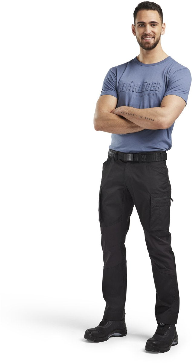 Blåkläder blaklader blõklõder service werkbroek stretch zwart - maat c50