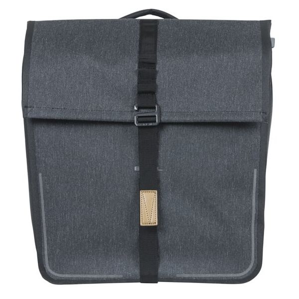 Basil Doppelte Fahrradtasche Urban Dry Mik 50 Liter – Anthrazit