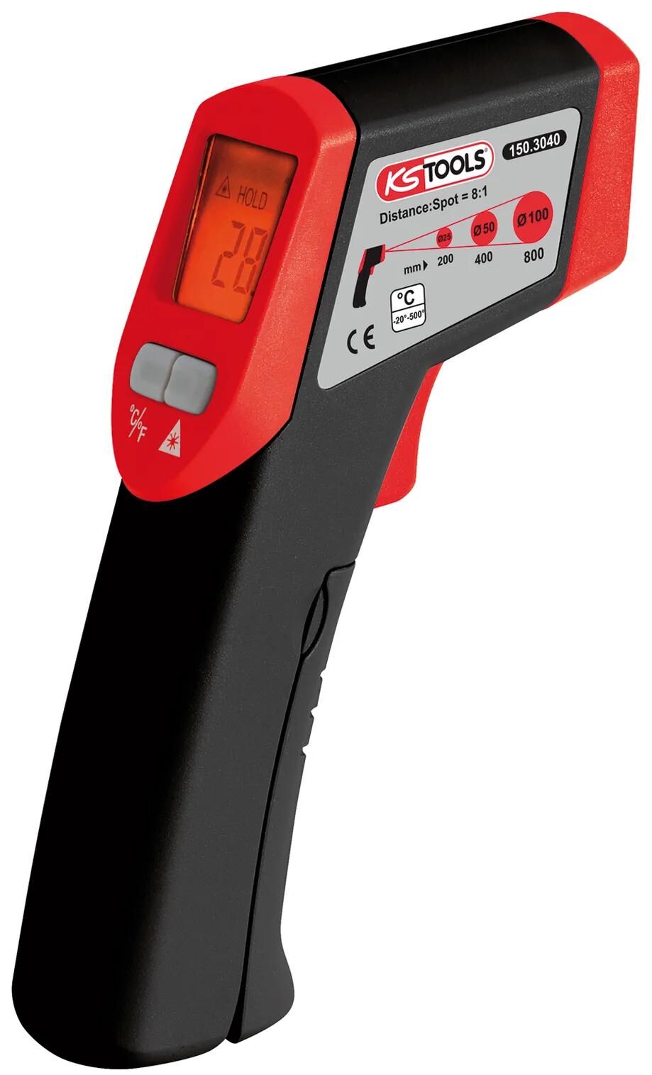 Ks Tools Ks-Tools Thermometer Infrarot-Thermometer Ks-Tools