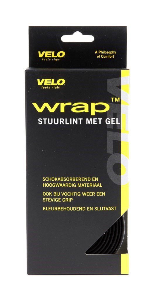 Velo Stuurlint zwart bike ribbon