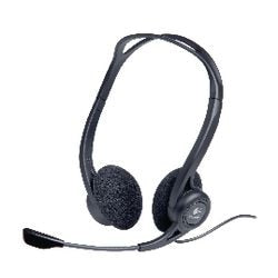 PC-Headset Logitech 960 schwarz Stereo binaural