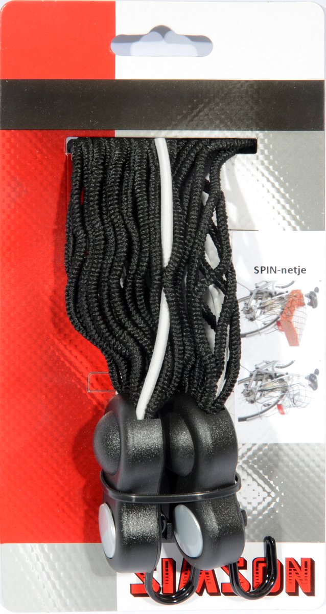 Spinbindet Black White