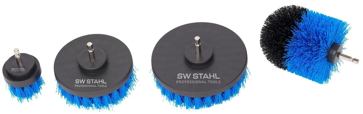 SW Stahl SW-Stahl Bürstenset 62400L Bürstenset 4-tlg. für Bohrer