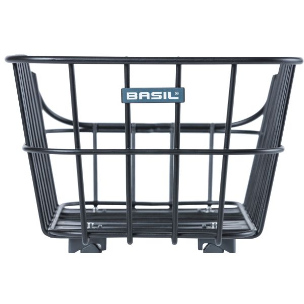 Basilikum Cento Alu Wsl - hinterer Korb - 22 Liter - Matt Black