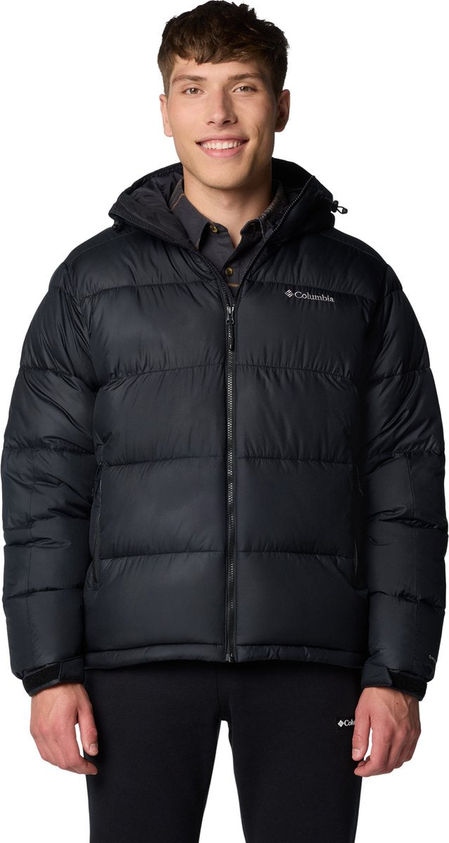 Columbia Pike Lake™ II Kapuzenjacke Herren Outdoorjacke - Schwarz - Größe M