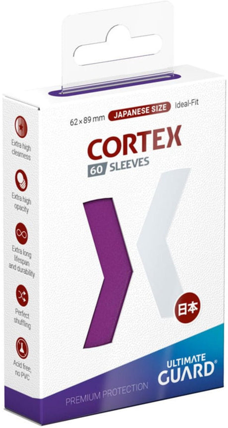 Ultimate Guard Cortex-Ärmel, japanische Größe (60) – lila