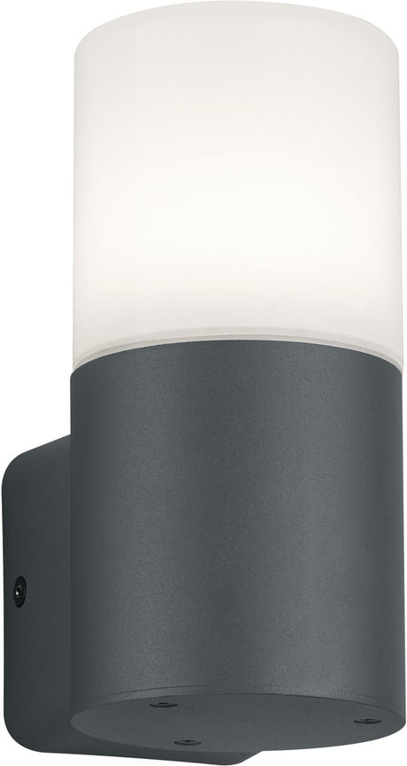Trio Hoosic Wandleuchte - Anthrazit - exkl. 1xe27 28w - Außenbeleuchtung - IP44