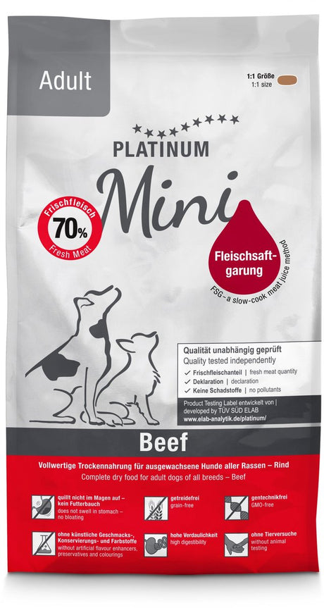 Platinum Erwachsene Mini 900g | Rindfleisch