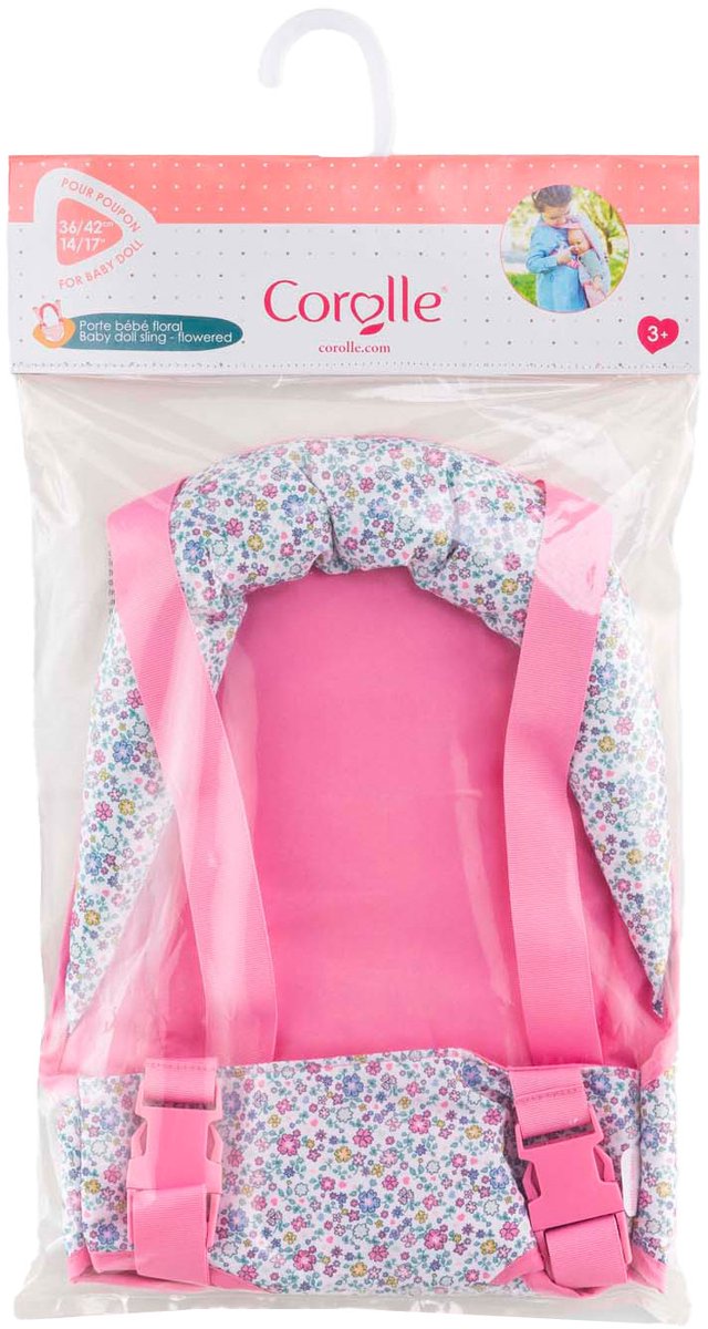 Corolle Babytrage Blumen für Babypuppen von 36-42cm