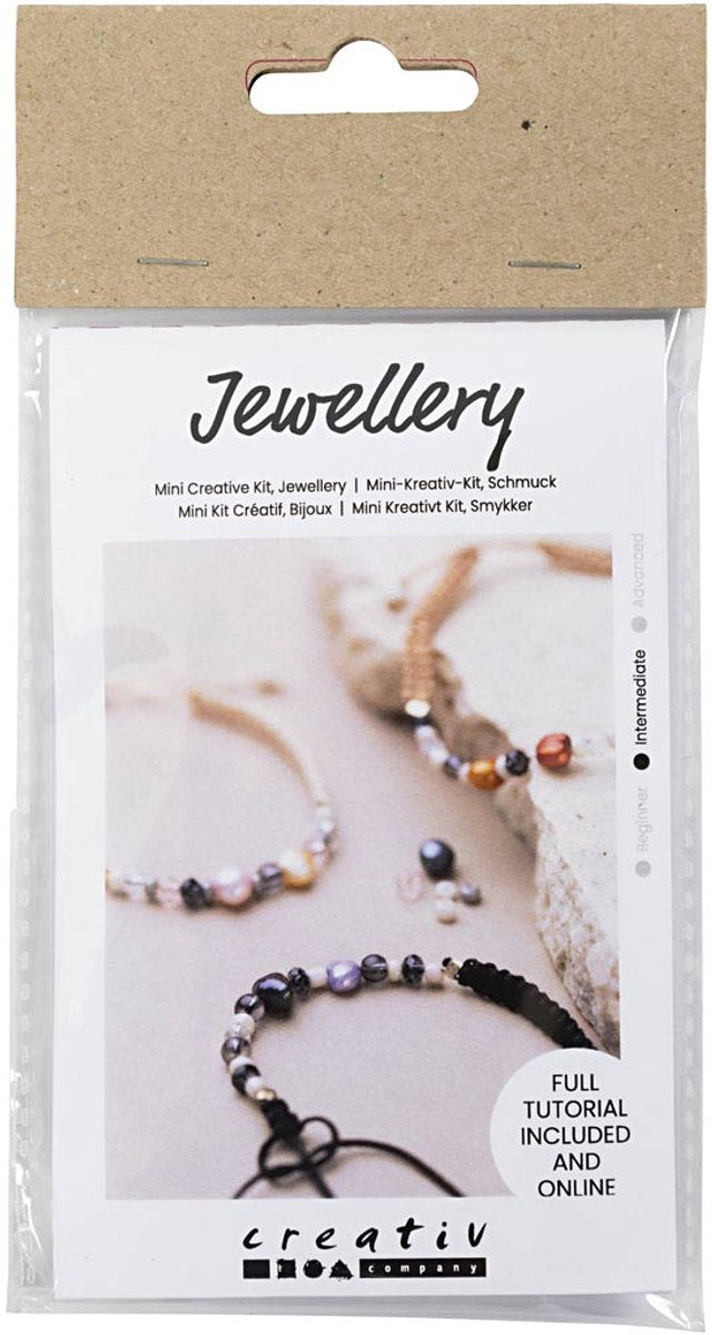 Creativ Company CC Creative Mini-Hobby-Set, Schmuck, Makramee-Armband