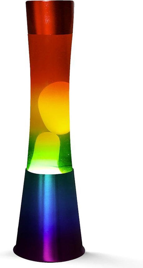 Itotal Lavalamp Regenbogen