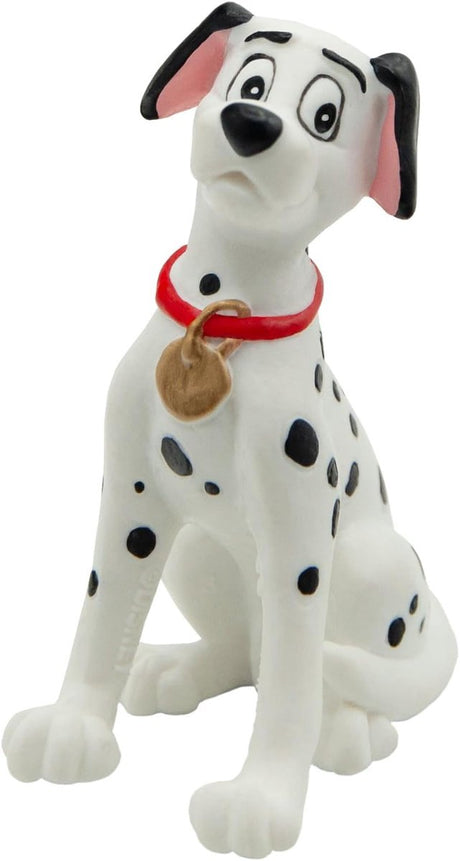 Bullyland 12513 – Disney 101 Dalmatiner Spielfigur mit Pongo – lebensechte und detaillierte Gestaltung – ideal als Tortenfigur, Sammlerstück oder fröhliches Geschenk für Kinder ab 3 Jahren