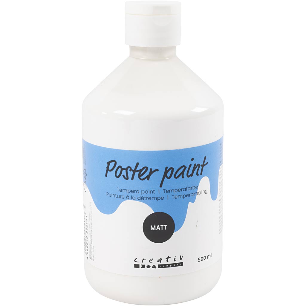 Https: www.cchobby.nl tempera-paint-matte-white-500-ml-1-bottle