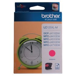 Tintenpatrone Brother LC125XLM Magenta