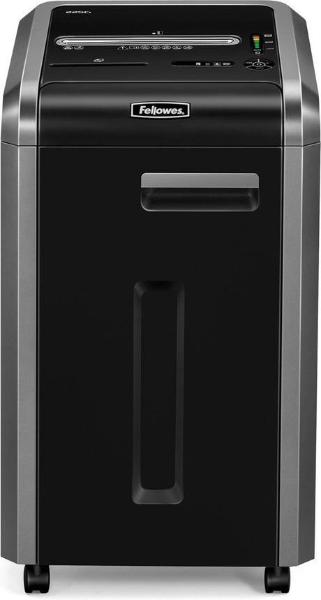 Fellowes Aktenvernichter 225ci – Aktenvernichter – P4 – 22 Blatt – Schwarz
