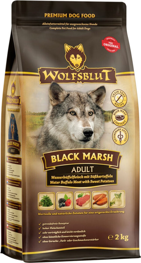 Wolfsblut Hundefutter Adult Black Marsh 2 kg