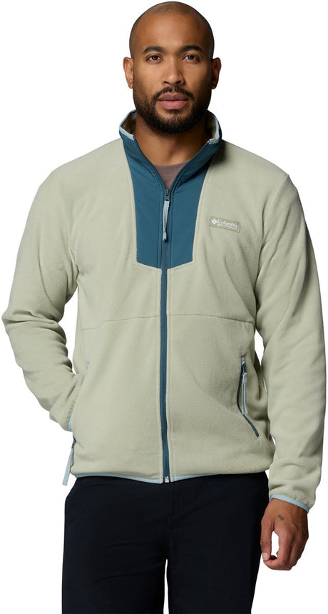 Columbia Sequoia Grove™ Full Zip Fleece Herren Outdoortrui – Safari, Everblue
