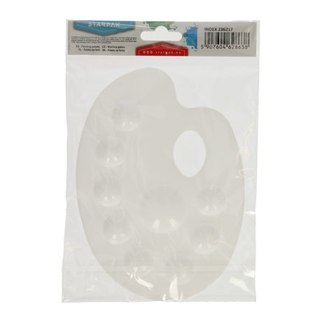 Farbpalette weiß 9 Fächer