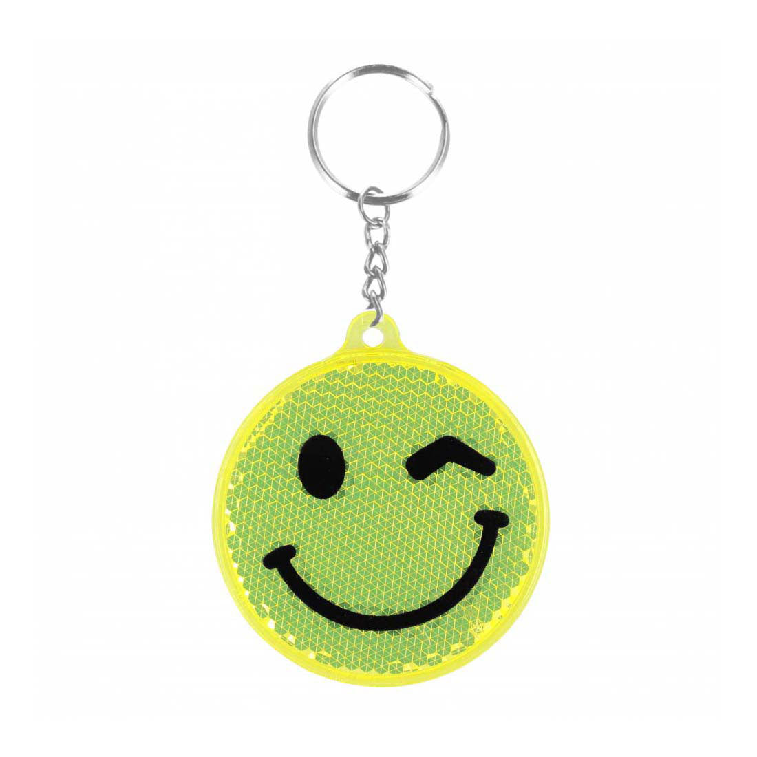 Reflektierender Schlüsselanhänger-Emoticon, 12 Stück.