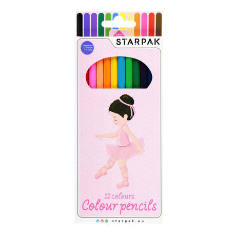 Bleistifte 12 Farben Ballerina