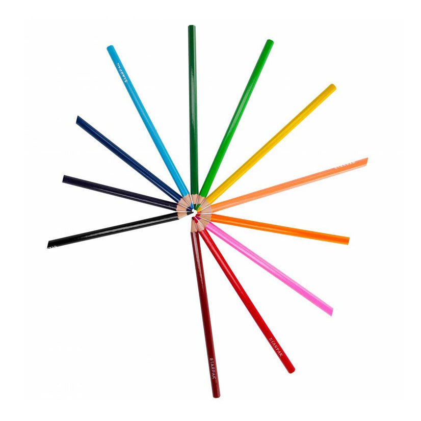 Bleistifte 12 Farben Ballerina