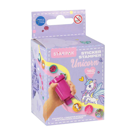 Stickerstempel Einhorn, 160Stk.