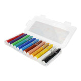 Drehbare seidenweiche Buntstifte, 12 Farben