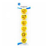 Magnetmix Emoticons 30mm, 6 Stk.