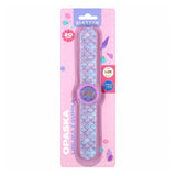 Slap-Armband-Lineal mit Radiergummi-Mädchen
