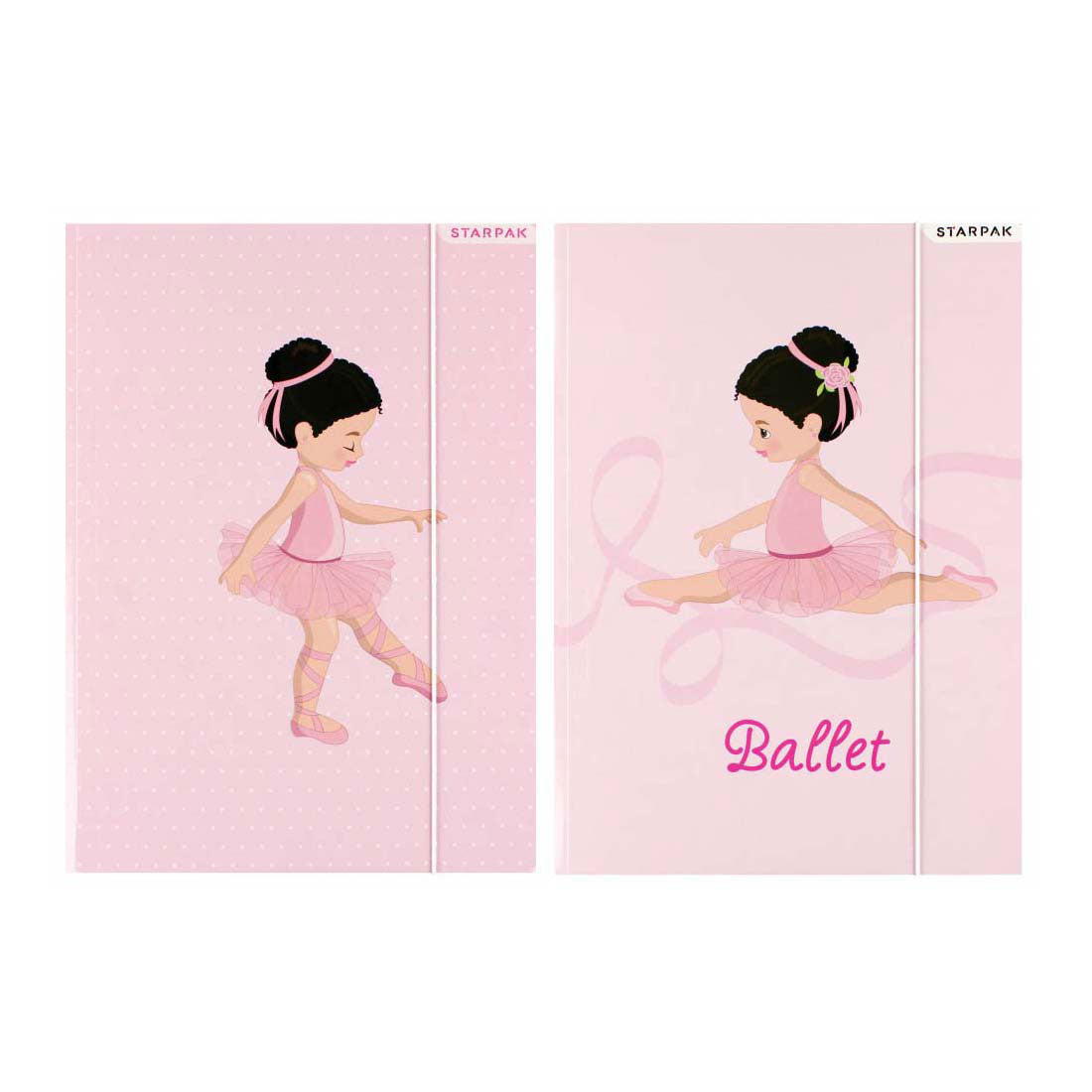 Ordner mit elastischem A4-Ballett