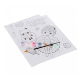 Gabbys Puppenhaus – Malen nach Zahlen – inkl. 7 Farben Farbe und Pinsel