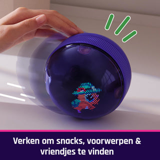 Bitzee Hamsterball – interaktives Spielzeug mit mehr als 20 Hamstern – rollt und reagiert auf Berührung – digitales Haustierspielzeug