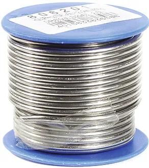 WKS-Lötzinn-Lötdraht 1 mm D, 100 g, 6 Stück auf Spule