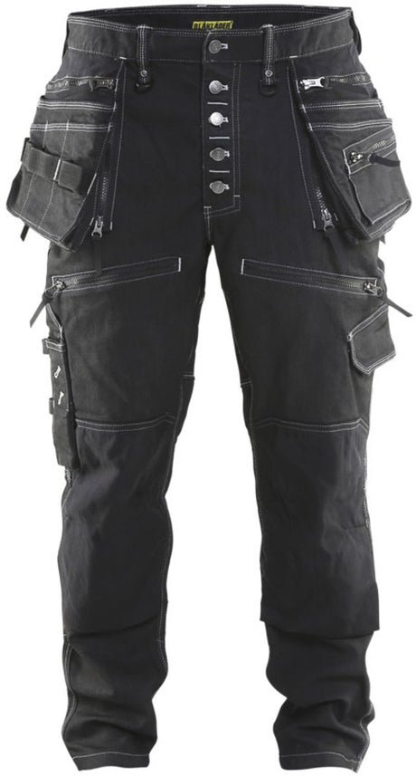 Blåkläder Blaklader Baggy Denim Stretch X1900 1999-1141 – Schwarz – D84
