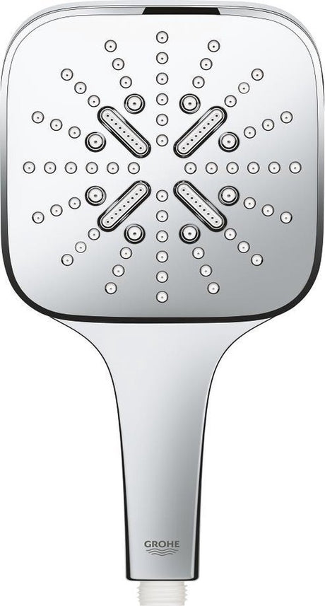 Grohe Rainshower Smartactive Cube 130 Duschkopf – ø 13 cm – ecojoy® – 3 Strahlarten – 26582000