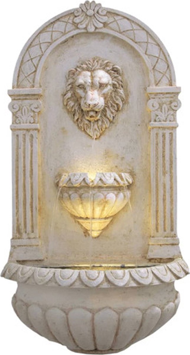 Ubbink Garden Wall Fountain Acqua Arte Assoro Leeuw